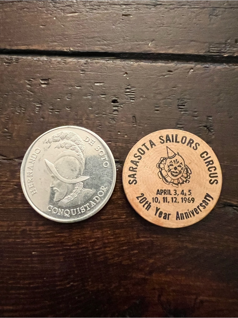Commemorative Coins Bradenton and Sarasota, FL Parades (1969)